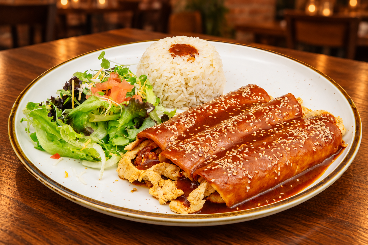 Enchiladas Poblanas